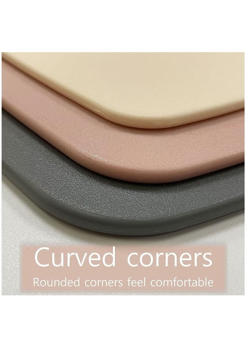 هومستر 3 جهاز كمبيوتر شخصي لوحة القطع، لوحات القطع البلاستيكية ضد الانزلاق وغسالة الصحون آمنة، لوحات قطع الصف الغذائي مجموعة للفواكه واللحوم والخضروات، الوردي - Image 4