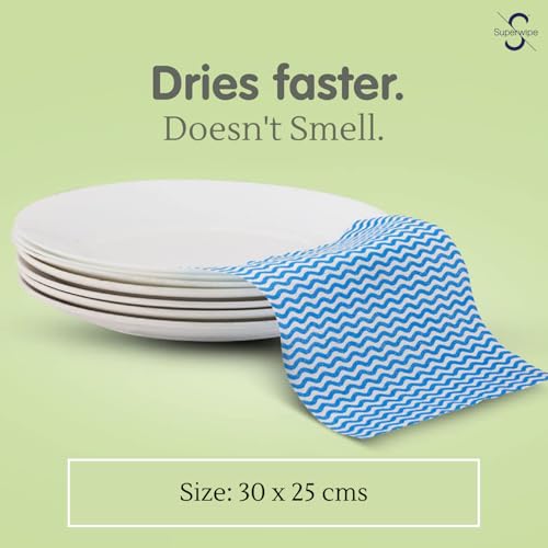 GINNI Premium Printed Kitchen Swipe Rolls Non Woven Fabric, Kitchen Tissue/Towel Tissue Roll Reusable & Washable (Multi-Purpose Household Sheets) - 30x25 Cm (150 Pulls) - Image 5
