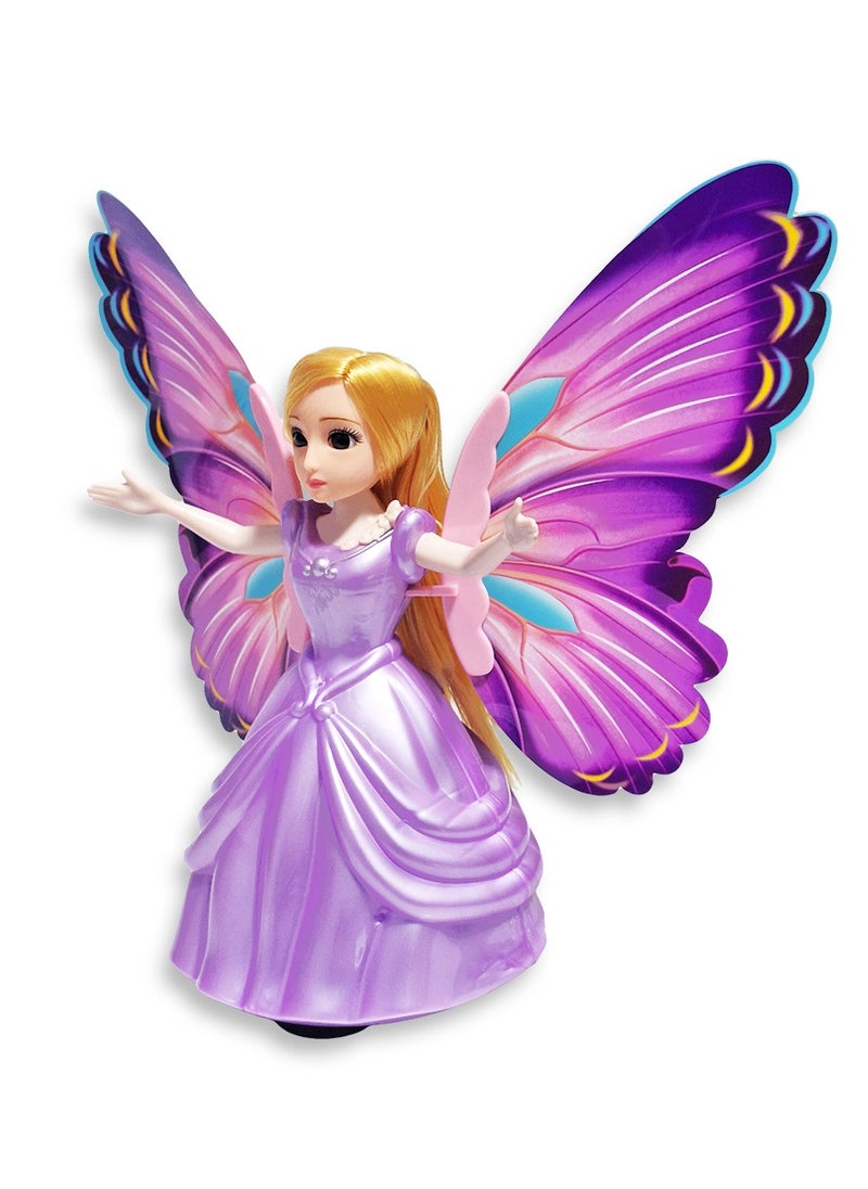 Generic Musical Toys 360 Degree Rotating Dancing Doll Princess Girl Battery Operated Flashing Lights with Music Sound Toy  - Image 2
