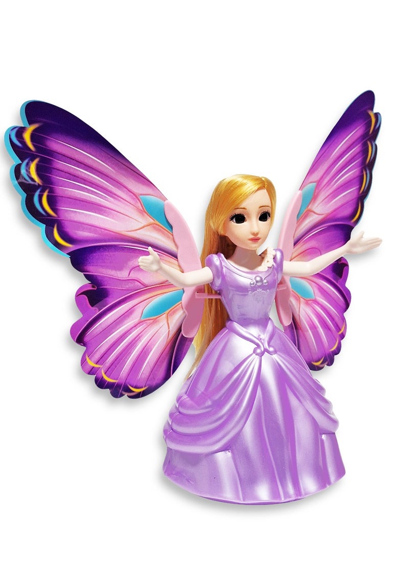 Generic Musical Toys 360 Degree Rotating Dancing Doll Princess Girl Battery Operated Flashing Lights with Music Sound Toy  - Image 3