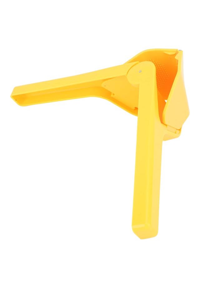 Plastic Manual Lemon Juicer Manual Lemon Squeezer Manual Press Citrus Juicer for Extracting The Most Juice Possible Yellow