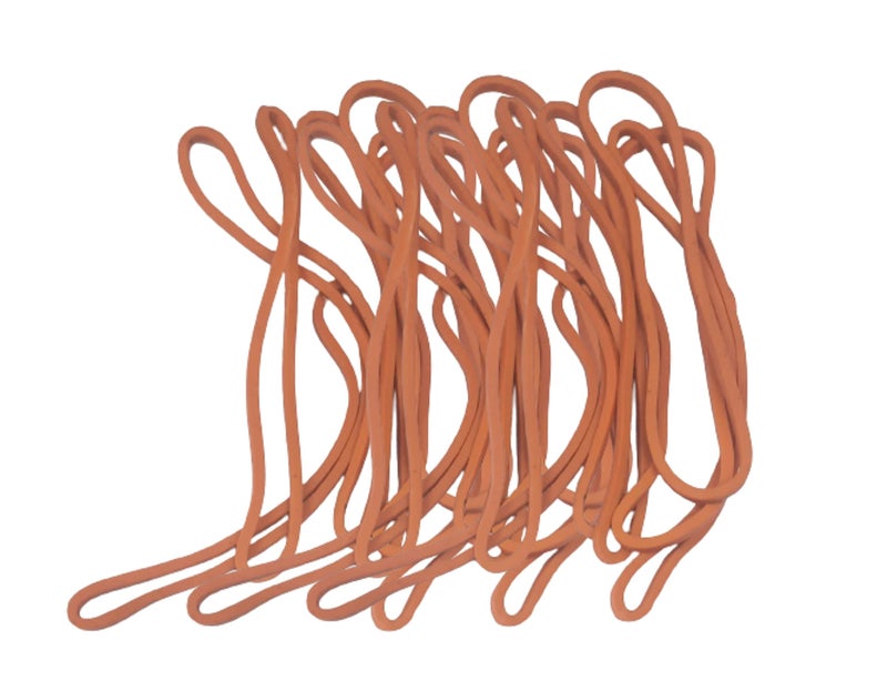 IMPRINT Rubber Band 5 inch Diameter Pack Of 20 Orange - Image 1