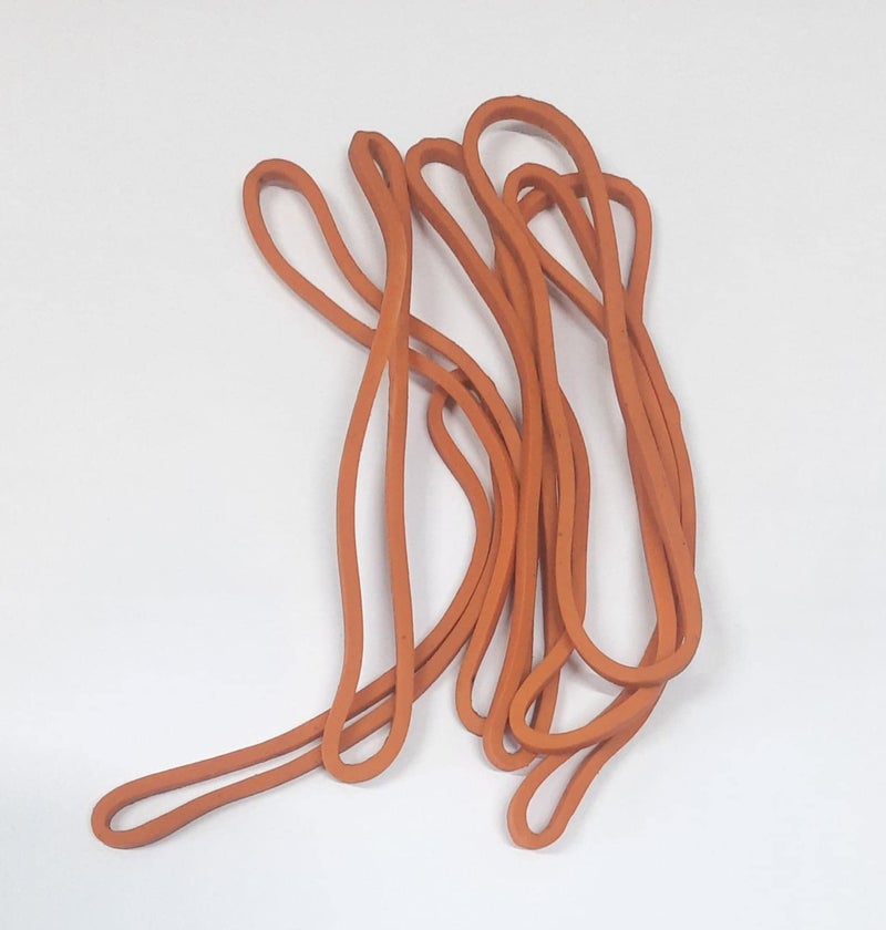 IMPRINT Rubber Band 5 inch Diameter Pack Of 20 Orange - Image 5