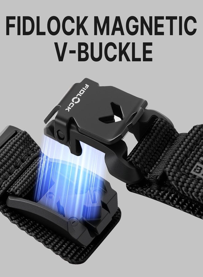 Bandletic سوار Bandletic الرياضي متوافق مع أساور Fitbit Charge 6/5 للرجال والنساء، أساور معصم بديلة متينة من النايلون الناعم مع مشبك مغناطيسي على شكل حرف V لجهاز تتبع اللياقة البدنية Fitbit Charge 5/6 - Image 3