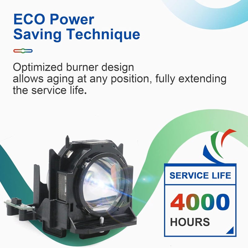 CTBAIER ET-LAD60 ET-LAD60AW ET-LAD60A ET-LAD60W Quality Projector Lamp for Panasonic PT-D5000 PT-D6000 PT-D6710 PT-DW6300 PT-DZ6700 PT-D6000ES PT-D6000LS PT-D6000ELS with Housing - Image 3