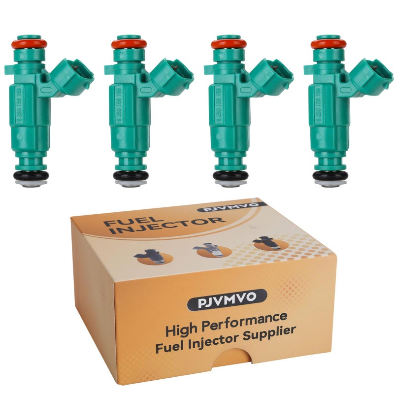Pjvmvo 0280156159 OE 18L Performance Fuel InjectorsCompatible withNissan 18 Sentra 2000 2001 2002 2003 2004 2005 2006 12 Holes Set of 4 - Image 2