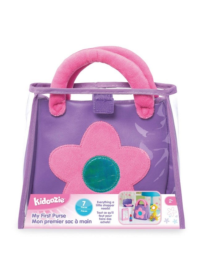 Kidoozie Kidoozie My First Purse - Pretend Play Purse with Wallet, Credit Card, Lipstick, Mirror, and More for Ages 2+. Kids Will Love Pretending to be Grown-ups!  - Image 5