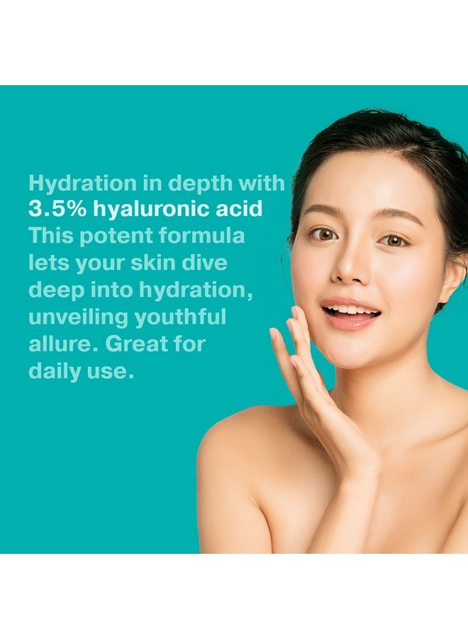 Go Radiance Double Size (4Oz) Hyaluronic Acid Serum For Face 3.5% Hyaluronic Acid Moisturizer Hydrating Serum For Face Moisturizing Hyaluronic Acid Serum With Seaweed And Chamomile Glow Face Serum For Women  - Image 3