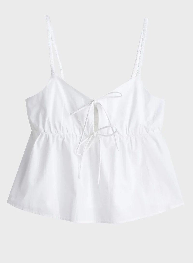 H&M Tie-Detail Strappy Top