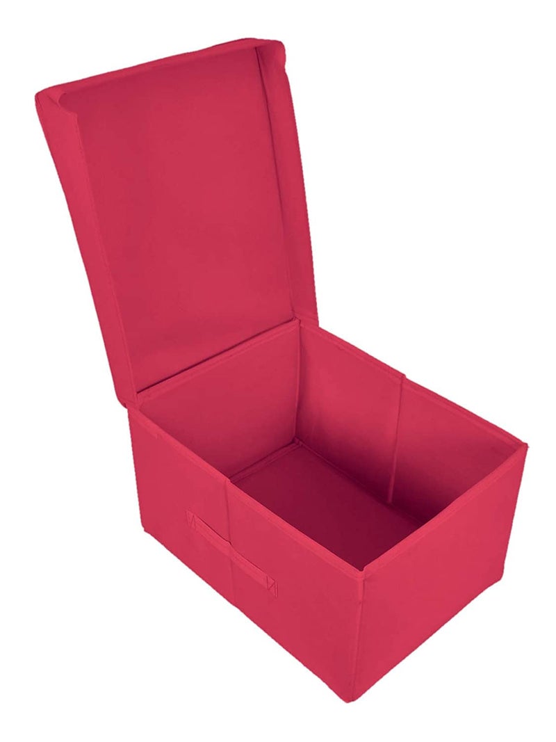 Kuber Industries Minnie Printed MultiUtility Organizer Storage box Closet For Clothes Toys With Lid PinkHS43KUBMART26201 - Image 4