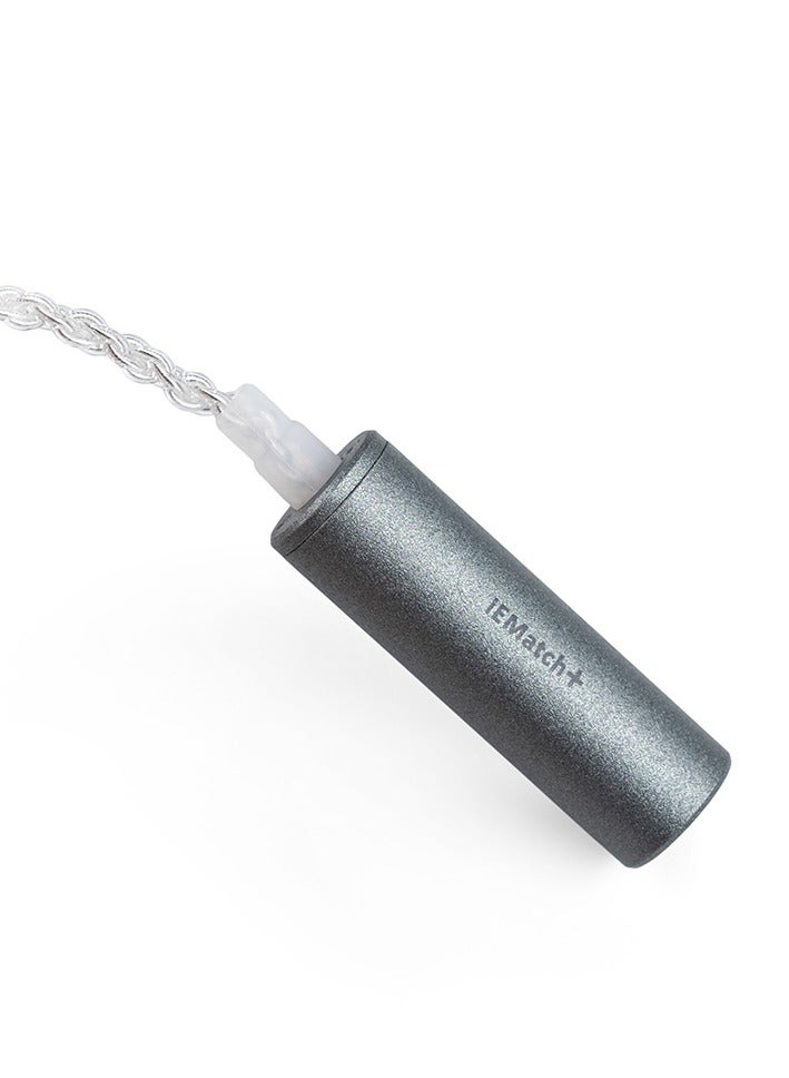 iFi iEMatch+  Lossless Headphone Impedance Matcher Noise Reduction Attenuator Equalizer 2.5/3.5 to 4.4 mm Headphone Adapter