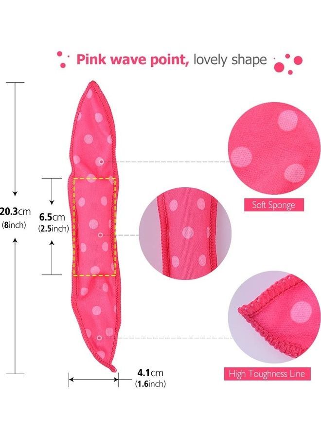 نيبمينينت طقم لفافات للشعر مكون من 30 قطعة وردي - Image 4