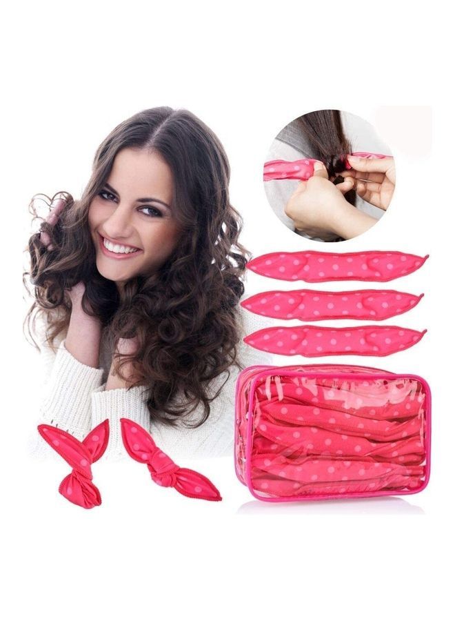 نيبمينينت طقم لفافات للشعر مكون من 30 قطعة وردي - Image 2