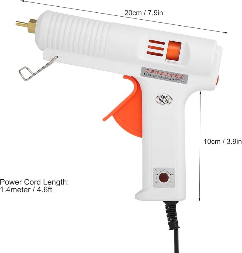 Fydun 150W Fireproof Hot Glue Gun Constant Temperature For DIY Crafts US Plug - Image 3