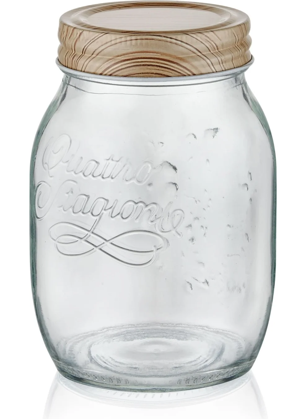 The Mia Quatrio Glass Jar 14 CM-655 ml