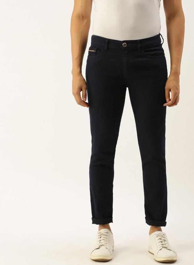 The Indian Garage Co Men Low Rise Slim Fit Stretchable Jeans - Image 1