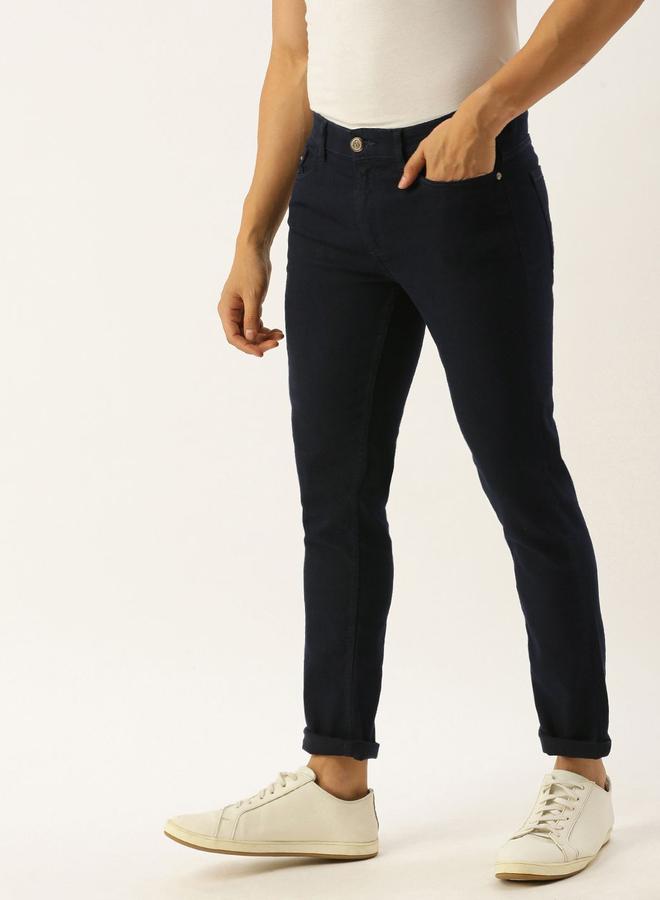 The Indian Garage Co Men Low Rise Slim Fit Stretchable Jeans - Image 2