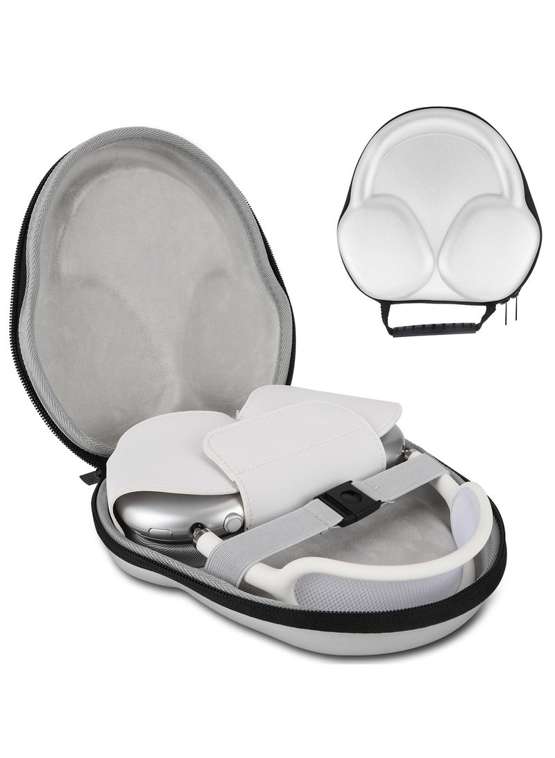 SYOSI Smart Hard Case for AirPods Max, Waterproof, Sleep Mode Design, Protective Portable Travel Storage Bag, Hard Shell Carrying Case Compatible with Apple AirPods Max Accessories - Image 1