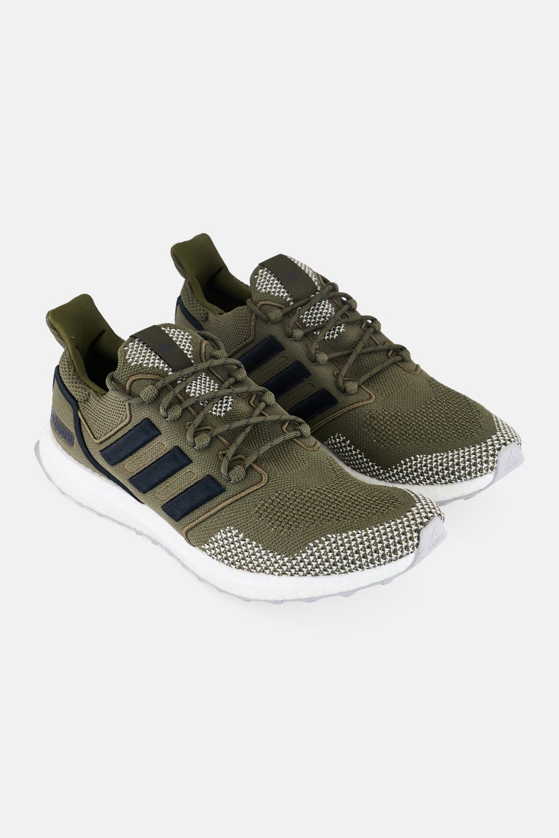 Adidas Men Ultraboost 1,0 Lace Up Running Shoes, Olive Best