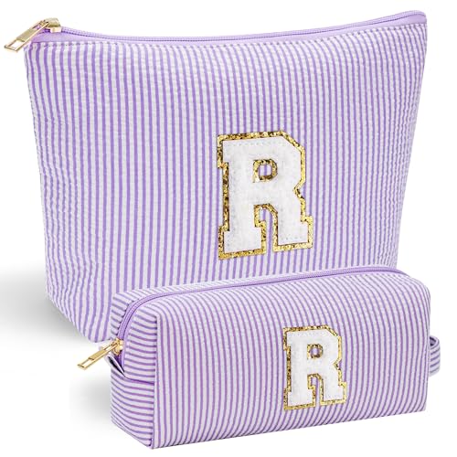 YOOLIFE Gifts for Women Makeup Bag Make Up Bag Pouch Cosmetics Organizer Bag Cute Makeup Bag Gift for Wife Personalized Best Friend Birthday Gifts Birthday Gifts Sister Daughter Gifts R - Image 1