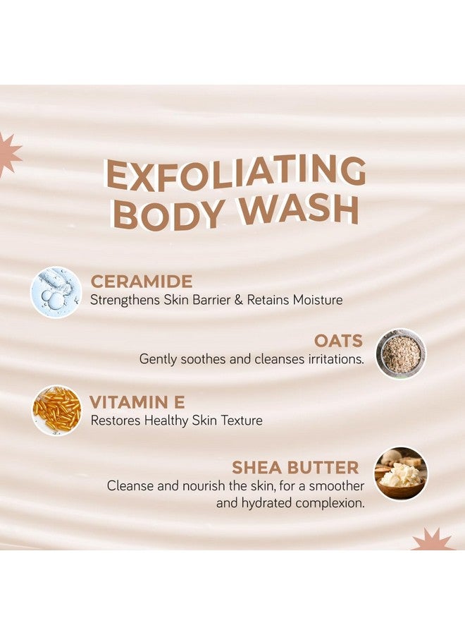 Moody DermaSoothe Ceramide & Rice Brightening Body Wash | Hydrating & Refreshing Shower Gel | With Vitamin E | Deeply Cleanses & Moisturizes | Suits All Skin Types | Men & Women | 200 ml - Image 2