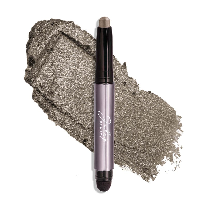 Julep Julep Eyeshadow 101 CreamtoPowder Waterproof Shadow Stick  Galaxy Grey Shimmer  LongLasting CreaseProof Grey Gold Shimmer Cream Eyeshadow with Builtin Smudger