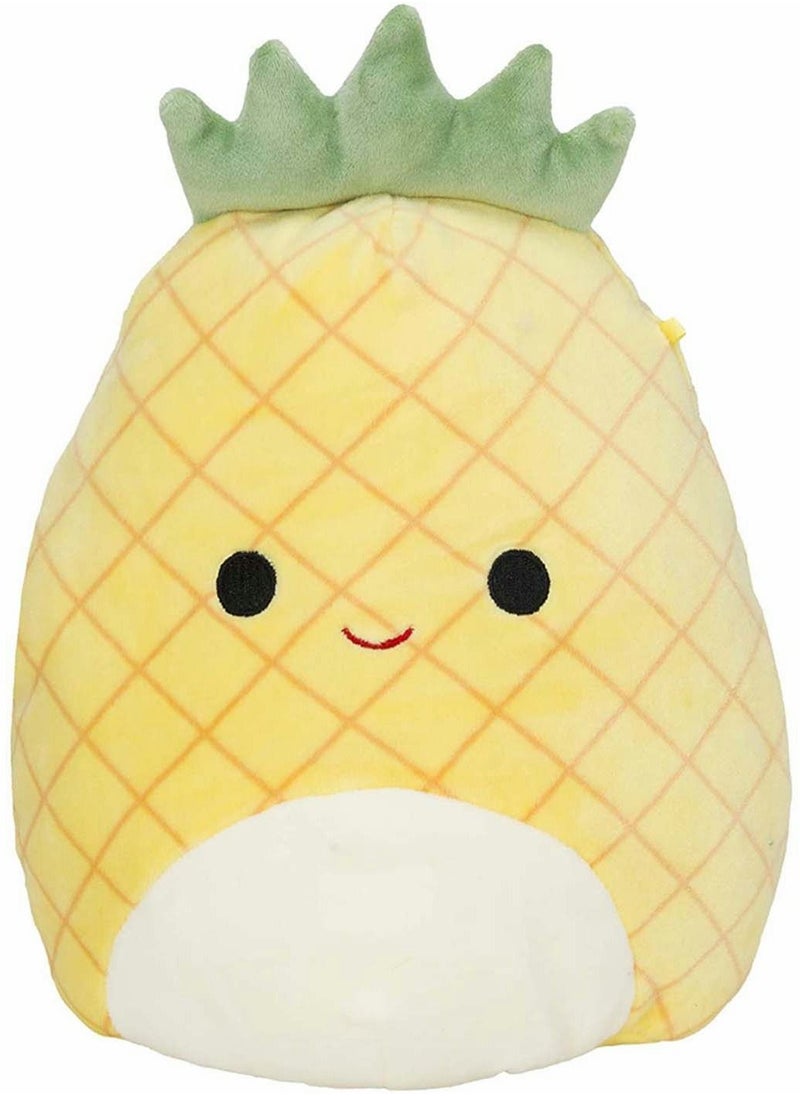 Y&D Cute Fluffy Pineapple Plush Pillow, Ultrasoft Stuffed Funny Cartoon Gift for Girl Boy Girlfriends Cotton Cushion Bedroom, Livingroom, Family, Office  - Image 5