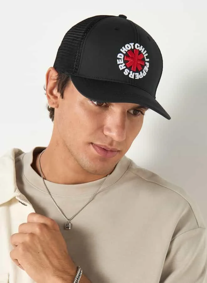 اس بي كاركترز The Red Hot Chili Peppers Embroidered Cap with Snap Back Closure