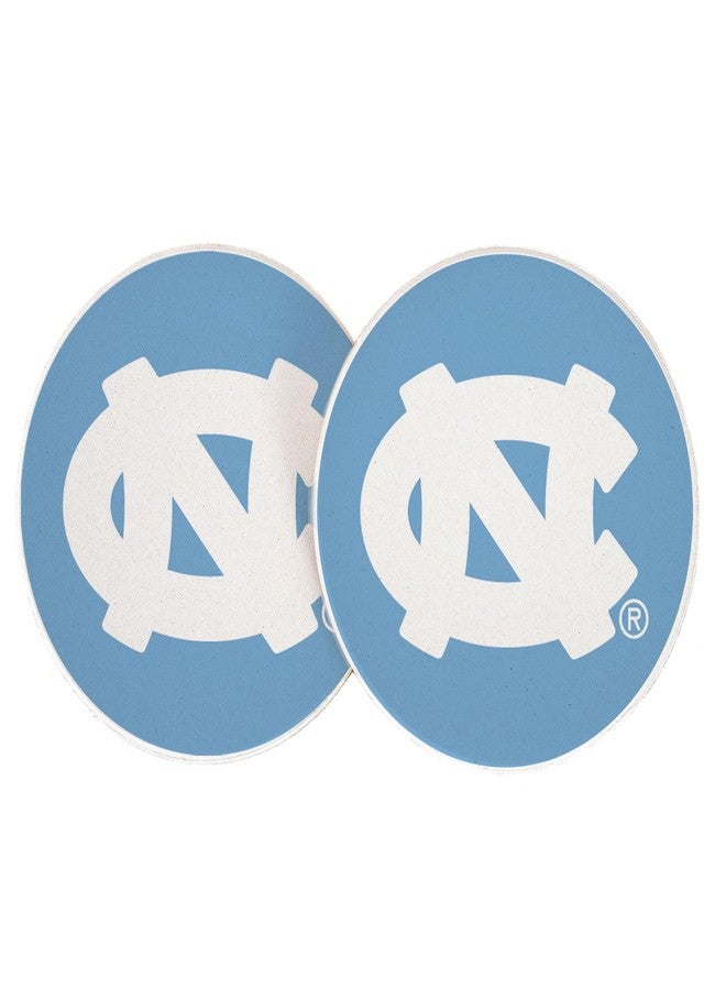 Desert Cactus University of North Carolina Chapel Hills Car Accessories Absorbent Sandstone Cup Coasters Licensed Product Set of 2 (Design A) - Image 1