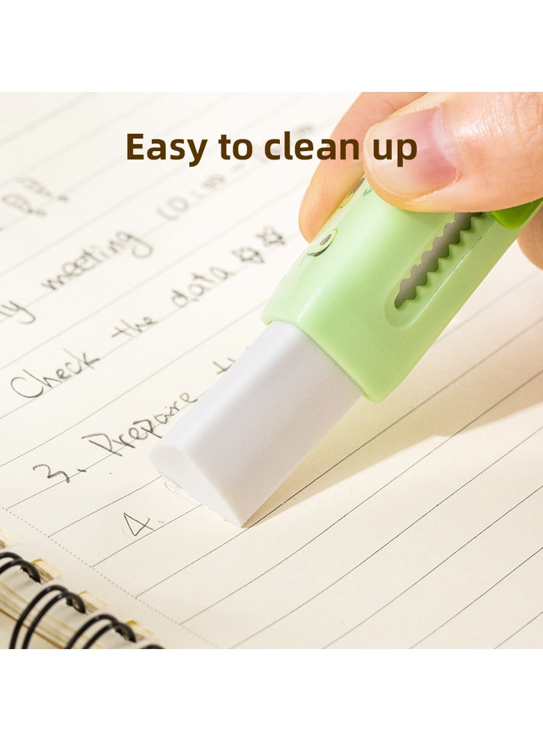 ديلي ممحاة سلايد EH312 مصنوعة من مادة TPR – مثالية للاستخدام المدرسي والرسم والمكتب، 18 قطعة/علبة - Image 3