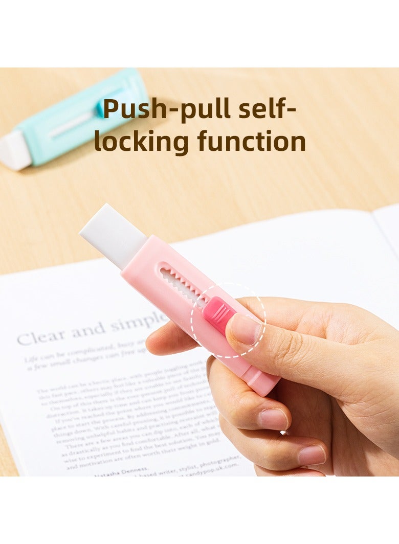 ديلي ممحاة سلايد EH312 مصنوعة من مادة TPR – مثالية للاستخدام المدرسي والرسم والمكتب، 18 قطعة/علبة - Image 2