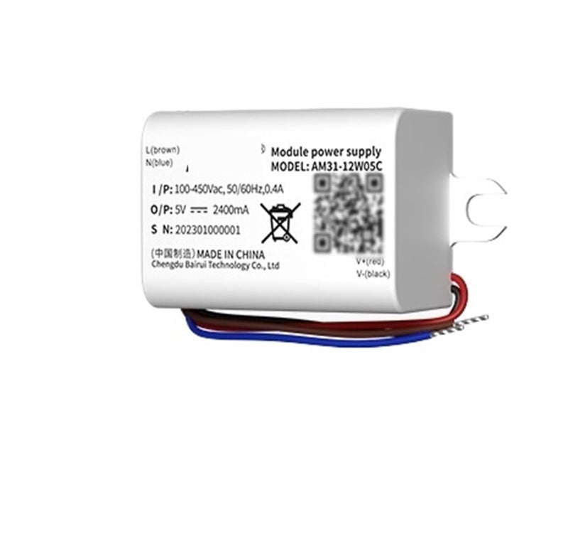 AM31-12W AC-DC Step-Down Power Module |to 5V2.4A|12W|380V to 12V1A Switching Power Supply 5V12V for DIY(85-264V,24V) - Image 1