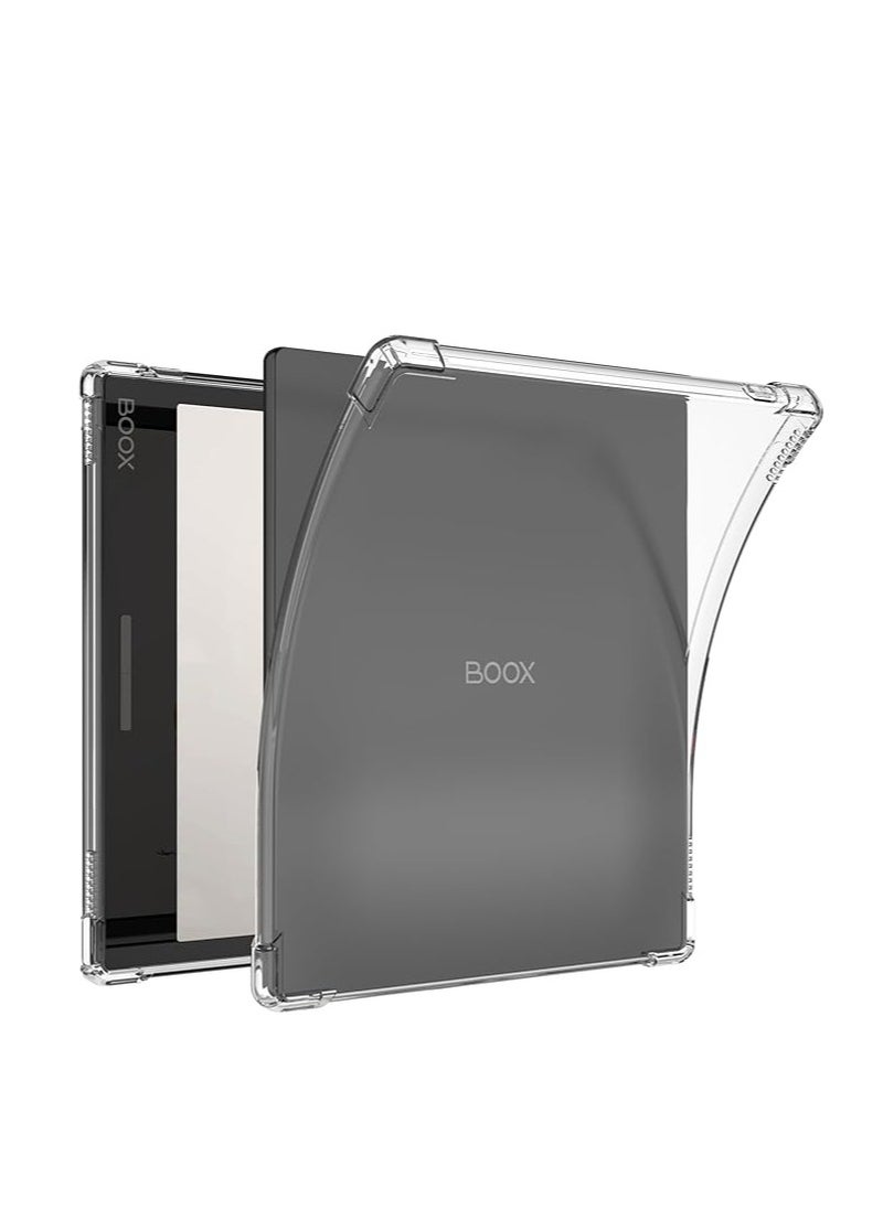General - Onyx Boox Tablet Go 7 Color/Boox Page/Leaf2/Leaf3/Leaf3 C/Boox Galileo eReader - Ultra-thin, lightweight, transparent, flexible soft silicone back - Image 1