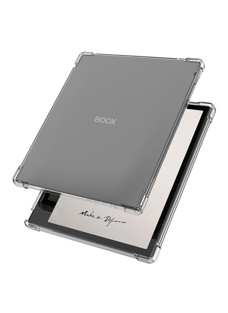 General - Onyx Boox Tablet Go 7 Color/Boox Page/Leaf2/Leaf3/Leaf3 C/Boox Galileo eReader - Ultra-thin, lightweight, transparent, flexible soft silicone back - Image 1
