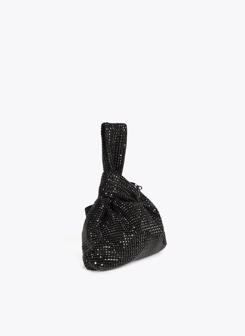 Lola Casademunt Mesh Strass Bag