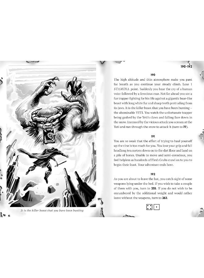 FIGHTING FANTASY #13: CAVERNS OF THE SNOW WITCH - Image 4