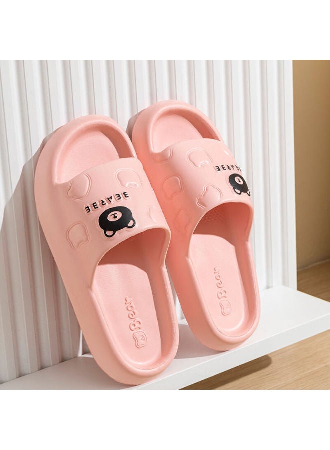 Yuzhaolin Cartoon Couple Home Indoor Bathroom Shower Slippers Yz232