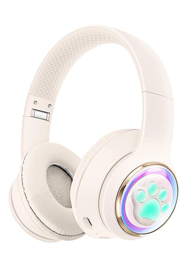 AMBERJACK Wireless Music BT Headphones for Gaming Over Ear Foldable Noise Protection Headset AKZ61 For Children Boy Girl Travel School Phone Pad Tablet PC  - Image 1