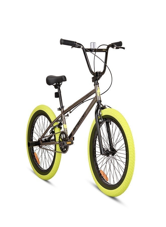 Spartan 20" Zephyr Freestyle BMX Bike – Steel Frame, 360° Handlebars, Front & Rear Caliper Brakes, Pegs Included – BMX for Boys Ages 7 to 12 – Bike for Park, Street & Trick Riding | SP-3294 - Image 2