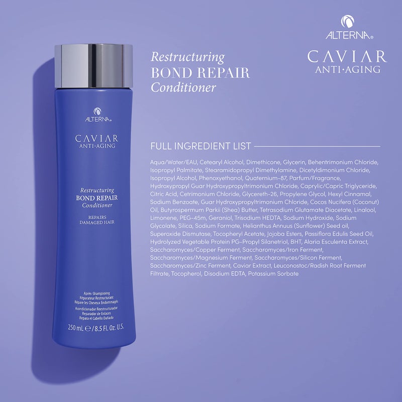 ALTERNA Caviar Anti-Aging Restructuring Bond Repair Conditioner, 8.5 Fl Oz (Pack of 1) - Image 3