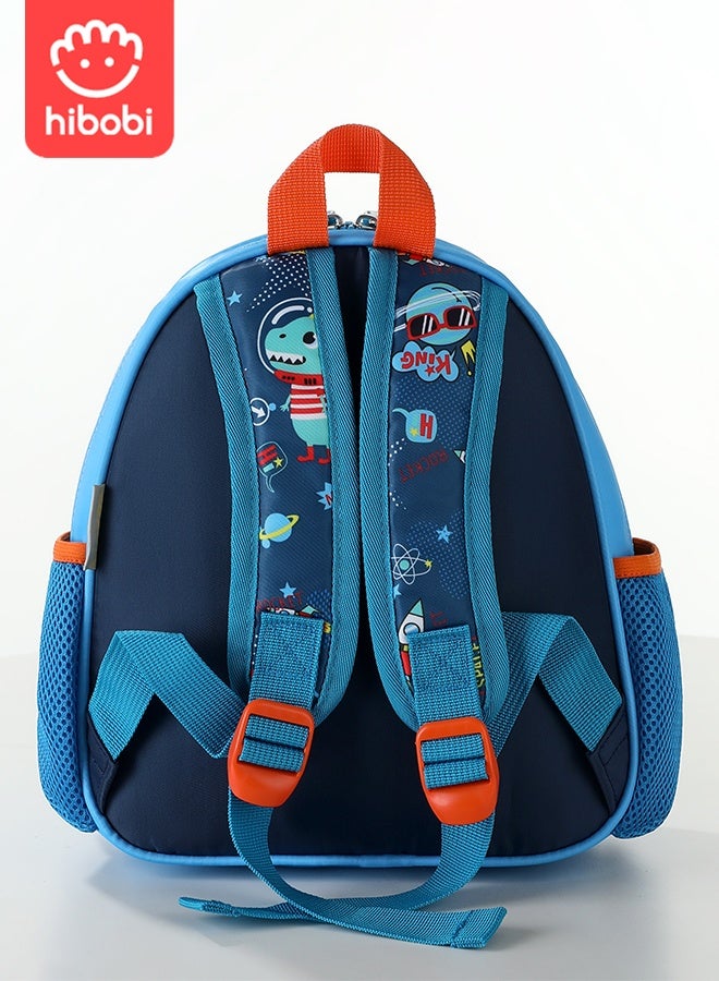 hibobi 3PCS Dinosaur Backpack Set for Boys – Includes Lunch Bag & Round Coin Pouch – Ergonomic & Lightweight, Waterproof & Durable – Ideal for Boys Aged 3–6 – Back-to-School Gift - Image 4