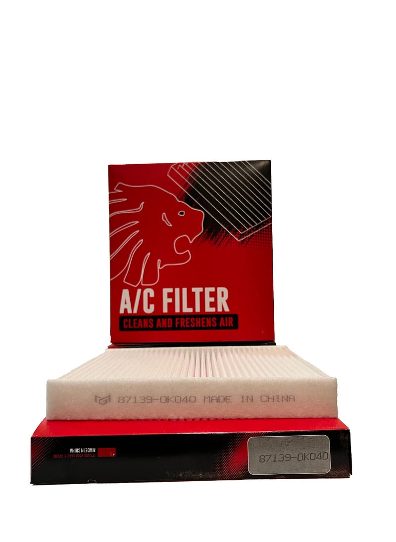 MIG YOUR SAFETY FRIEND 87139-0K040 MIG AC FILTER COMPATIBLE TO USE FOR Fortuner 2.7L - 4.0L 2019-2025 