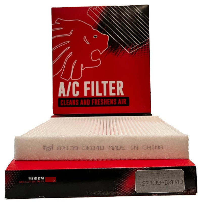 87139-0K040 MIG AC FILTER COMPATIBLE TO USE FOR Fortuner 2.7L - 4.0L 2019-2025