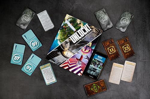 Asmodee UNLOCK! Escape Adventures Card Game - Escape Room-Inspired Cooperative Adventure, Fun Family Game for Kids and Adults, Ages 10+, 1-6 Players, 1 Hour Playtime, Made by Space Cowboys - Image 4