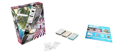 Asmodee UNLOCK! Escape Adventures Card Game - Escape Room-Inspired Cooperative Adventure, Fun Family Game for Kids and Adults, Ages 10+, 1-6 Players, 1 Hour Playtime, Made by Space Cowboys - Image 3