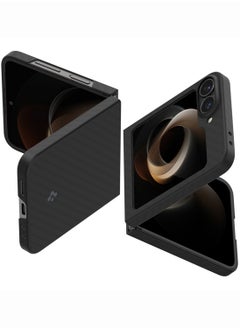 Spigen Air Skin for Samsung Galaxy Z Flip 6 Aramid Fiber Case Cover (2024) - Black  - Image 1
