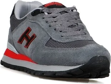 Hammer Jack Peru Men's Leather Sneakers-Grey