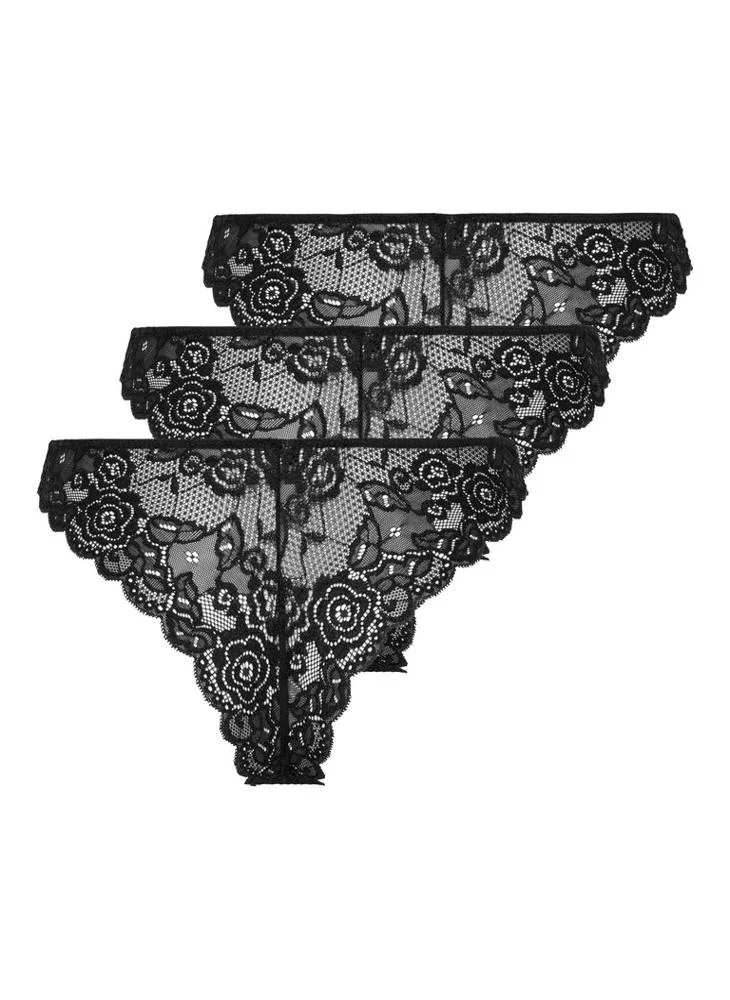 Only 3 Pack Of Lace Bikini
