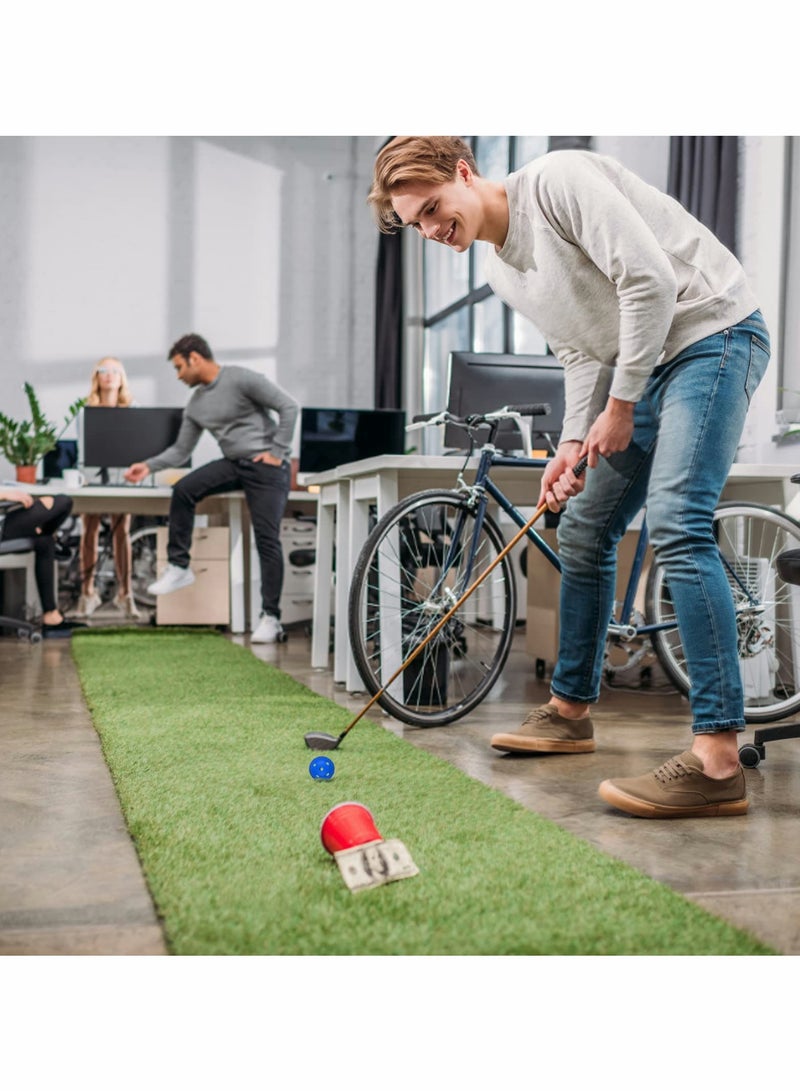 عبوة 24 كرة جولف بلاستيكية للتدريب بحجم 42 مم - مثالية للتدريب في الفناء الخلفي وممارسة الضرب (متعددة الألوان) - Image 2