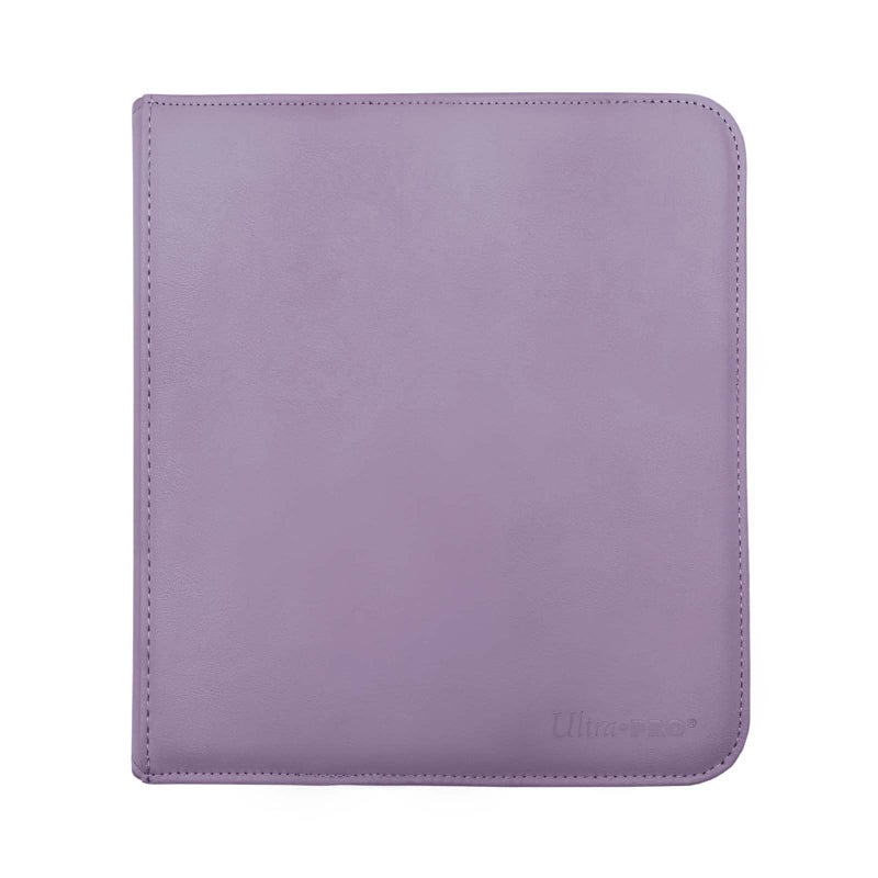 Ultra Pro E-15742 Ultra Pro-12 Pocket Zippered Pro Binder-Purple - Image 1